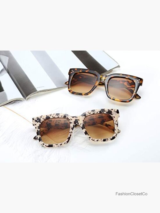 Vintage Square Butterfly Sunglasses UV400 Protective main image 6